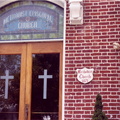 Methodist Episcopal Church site of McCauslin graves Bedford PA