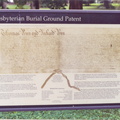 Presbyterian Burial Ground Sign