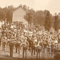 band at cemetery