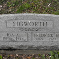 sigworth  frederick and ida