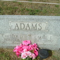 Adams Chester D and Carrie E