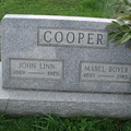Cooper Mabel Boyer 1893-1983